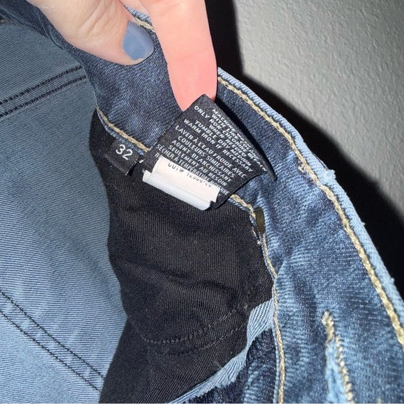 Hudson Jeans Men’s Axl Skinny Jeans Medium Dark Wash Size 32 - Picture 6 of 7